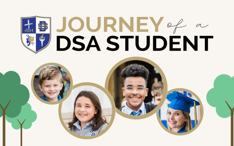 Journey of a DSA Student from early childhood, elementary, middle, and high school.